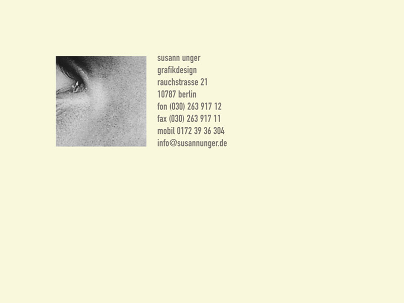 Susan Unger Grafikdesign