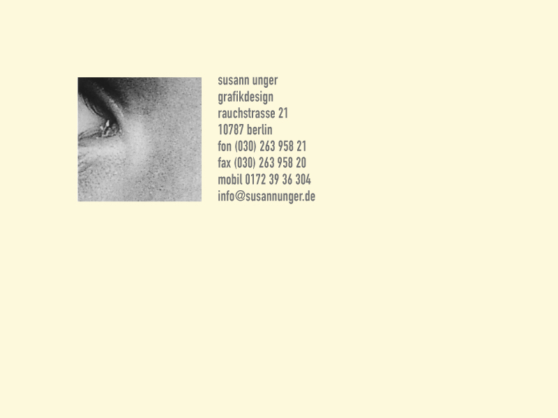 Susan Unger Grafikdesign